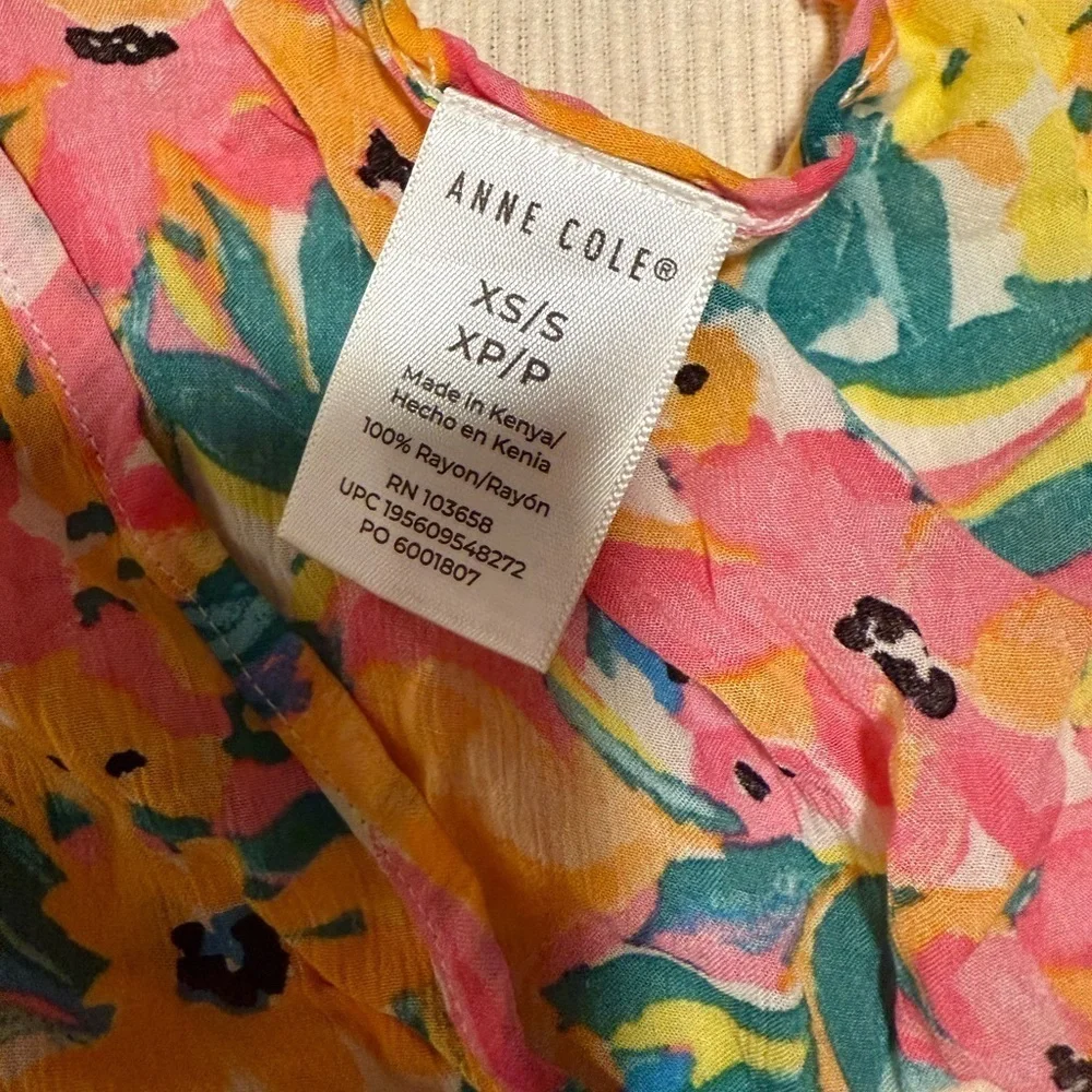 Anne Cole vibrant floral